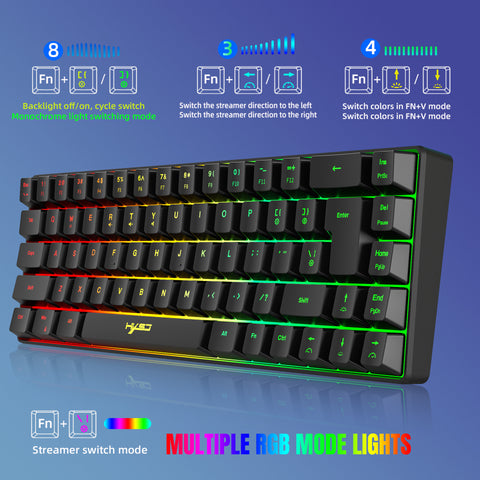 Mechanical Feeling Membrane Gaming Keyboard