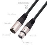 Full Balance Cannon Microphone Audio Cable