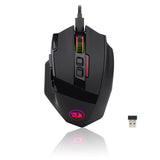 Souris de jeu filaire et sans fil Redragon Red Dragon M801P