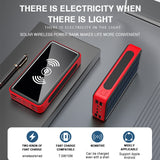 Wireless Solar Power Charging Bank