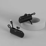 Mobile Power Wireless Fast Charging Large Ma With Cable