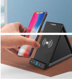 Multifunctional audio mobile phone holder power bank