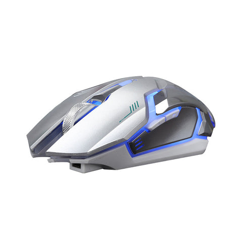 Souris sans fil rechargeable pour ordinateur portable, bureau, maison, bureau, jeu, universelle, silencieuse, lumineuse