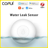 Capteur d'eau sans fil Zigbee Smart Home Fabricant Authentification FCCID Authentification CE