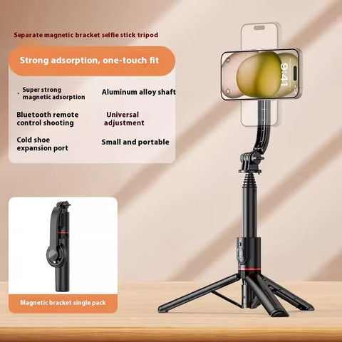 Live Streaming Phone Stand Lazy Handheld Tripod Fill Light