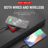 Wireless Solar Power Charging Bank