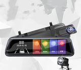 Streaming Dashcam HD Rétroviseur Double Objectif Vidéo de Recul