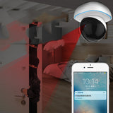 Caméra de surveillance sans fil Wifi Smart Home Téléphone portable à distance HD