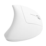 Souris verticale USB sans fil pour bureau, jeu, rechargeable, accessoires informatiques H1 2,4 G, blanc