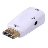 HDMI to VGA Adapter with Audio for Projectors 1080p